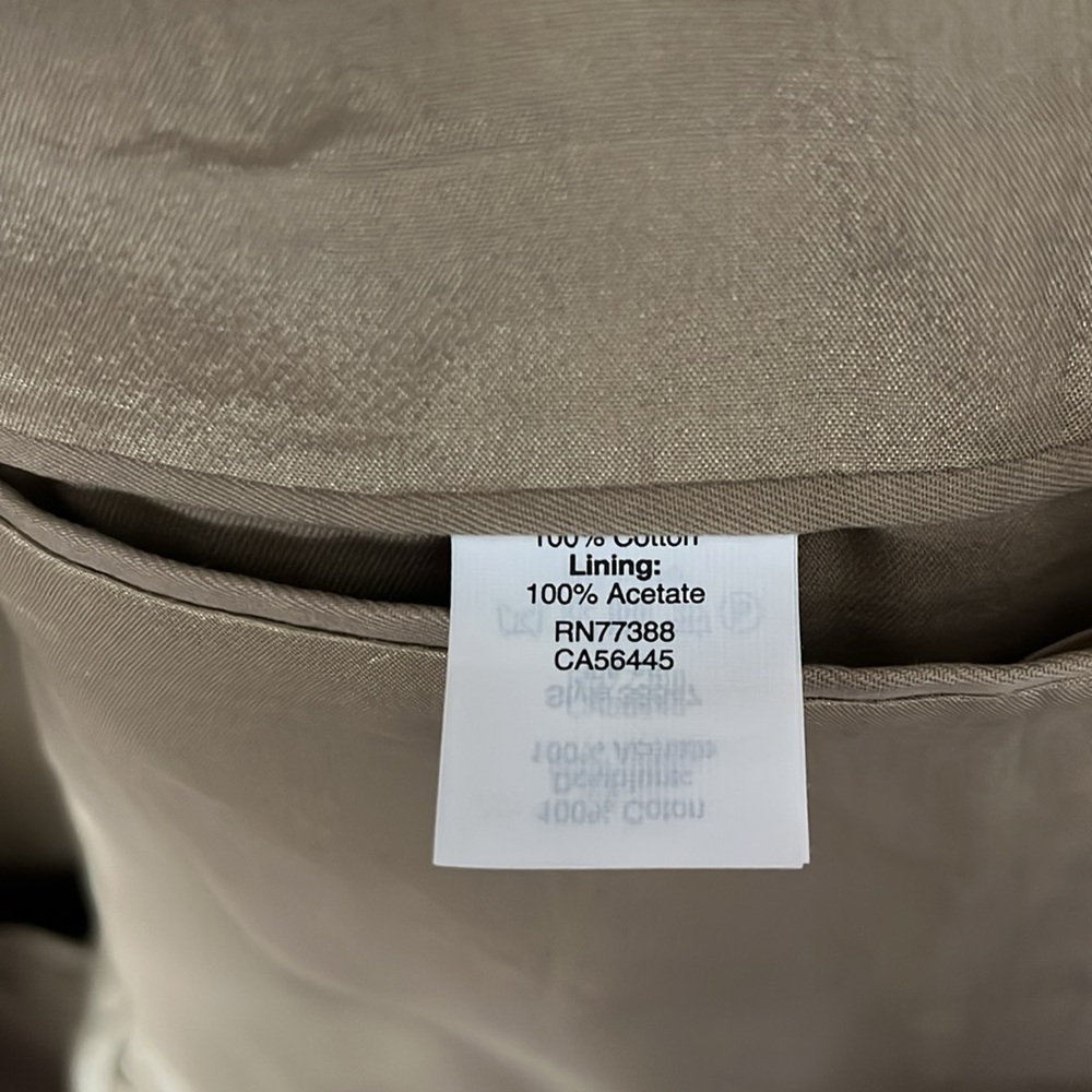 J. Crew Thompson Tan Khaki Blazer Sports Coat 40L - Picture 8 of 8